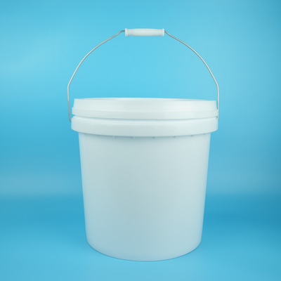 Rond gemaakte Gevormde Plastic Emmer met Verbindingsdeksel Diverse Capaciteit en Verpakkingsopties