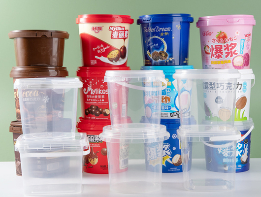 Aanpasbare plastic opslag emmer met CAS/FDA/SGS/ISO9001 certificaten