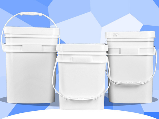 Raadpleeg Vierkant Plastic Vessel 1,2 kg Geschikt voor verschillende industrieën