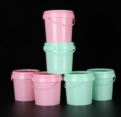 Schermdrukkunst Plastic Food Bucket Op maat gemaakt 0.2L-20L Capaciteit