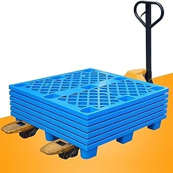 OEM Neven voet stapelbare plastic pallet slijtvast