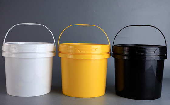 Duurzaamheid gewaarborgd Ronde plastic emmer Dikte 0,8-1,5 mm 4L capaciteit