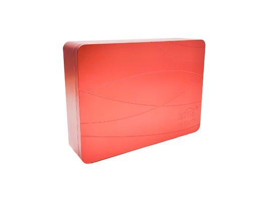 Plain metal tin container voor gift craft industriële betrouwbaarheid