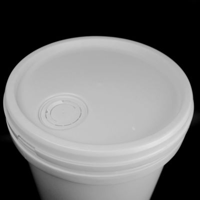 Witte 5 Gallons Plastic Emmers met UV Bestand en Handvat