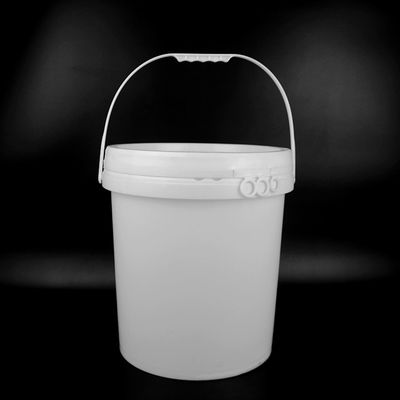 Om 11,5 Duimdiameter Vijf Gallons Plastic Emmers 15,5 Duimhoogte