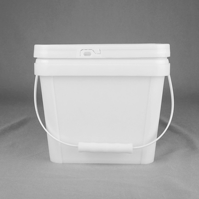 1 gallon3.5l Plastic Vierkante Pail With Lid Excellent Seal Capaciteit