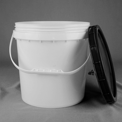 Overzees Voedsel Emmer 8L van het Verpakkings de Plastic Voedsel 25cm Hoogte met Schroefdeksel