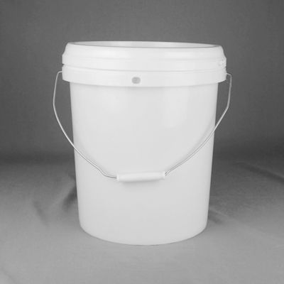 Douaneembleem 5 Gallons Plastic Emmers met Deksel