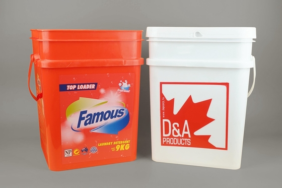 25*17*15.8cm de Duidelijke Vierkante Plastic Emmer van de Voedselrang met SGS Goedkeuring