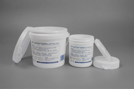 van de het Voedselrang van 33oz 1L Plastic de Emmer Plastic Verf Pail White Color