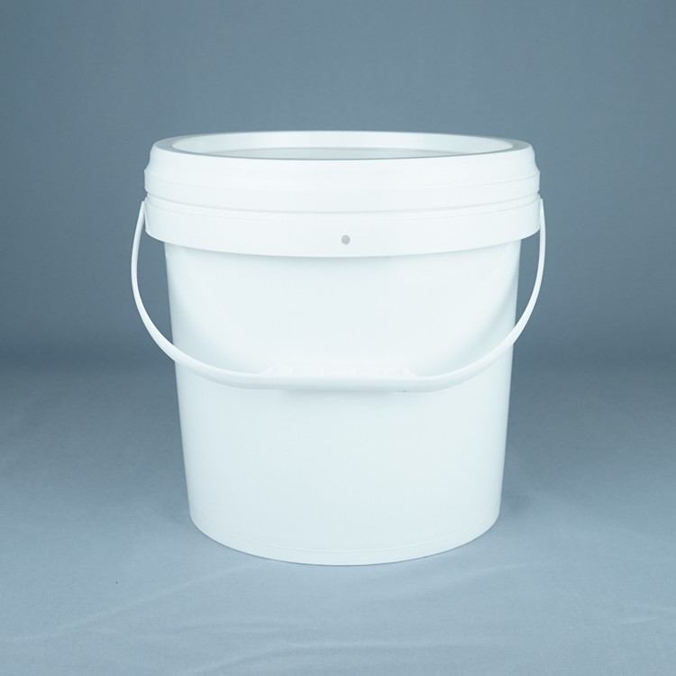 Op maat gemaakte precieze drukwerk voedselopslag plastic emmer met IML thermische overdracht / schermdrukken