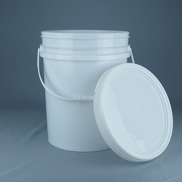 Custom kleur 5 gallon plastic emmers met snap op deksel en handvat voor industrieel gebruik