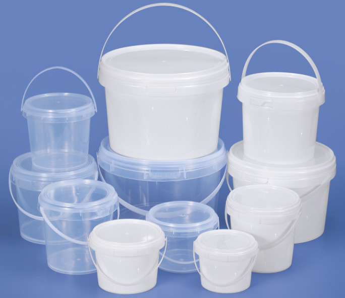 HDPE het Materiële Plastic Wit of Andere Kleur 0.2L-20L van de Voedselemmer