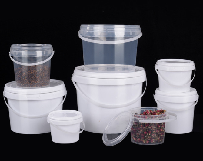 HDPE het Materiële Plastic Wit of Andere Kleur 0.2L-20L van de Voedselemmer