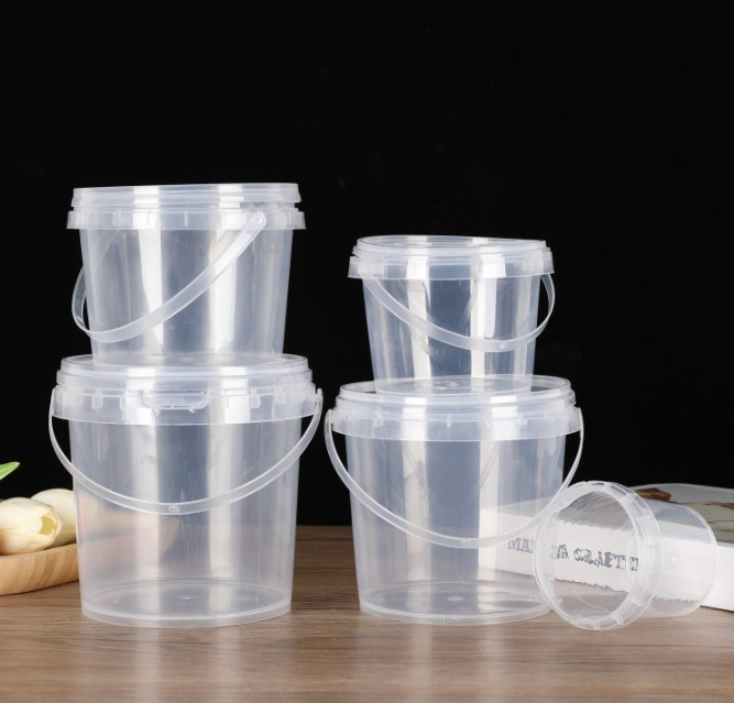 Aanpasbare plastic voedselemmer met beschikbaar deksel en handvat CAS/FDA/SGS/ISO9001-certificering