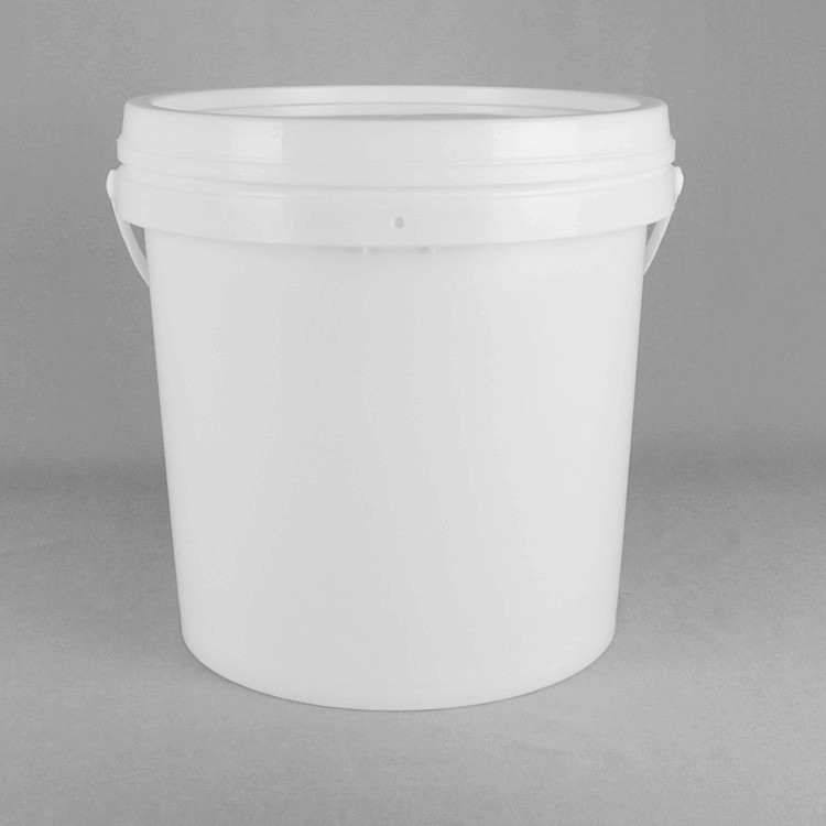 Zware witte industriële smeermiddelen opslag 20L capaciteit PP/HDPE emmer met functie