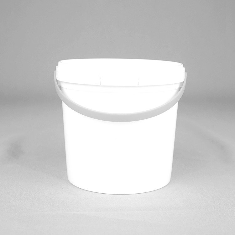 IML- of thermisch overdraagbare PP/HDPE-plastic voedselemmer met deksel voor voedselverpakkingen