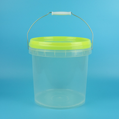 De hoge Transparante Vierkante Plastic Emmer 10L 5L van de Voedselrang