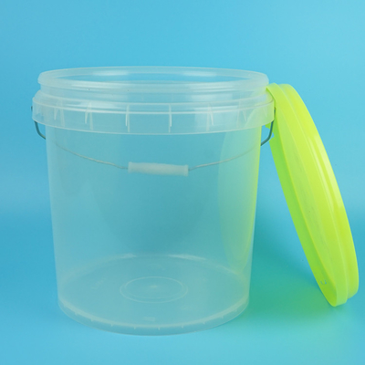 De hoge Transparante Vierkante Plastic Emmer 10L 5L van de Voedselrang