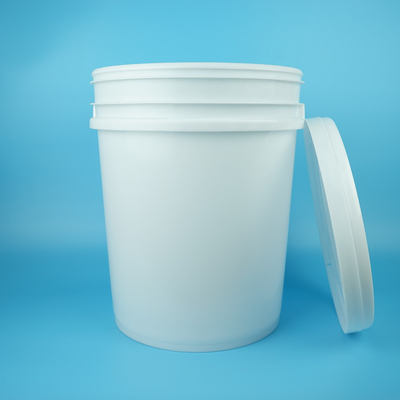 18 kg Amerikaans rond plastic vat met deksel en handvat
