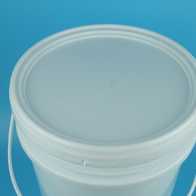 18 kg Amerikaans rond plastic vat met deksel en handvat