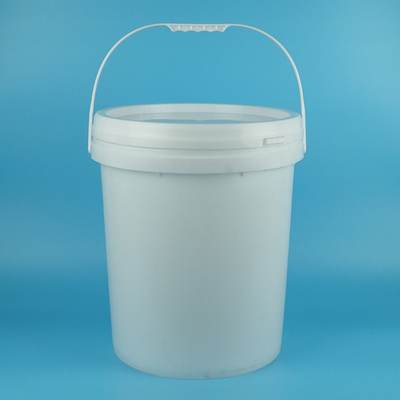 25 kg PP HDPE plastic vat met deksel en handvat
