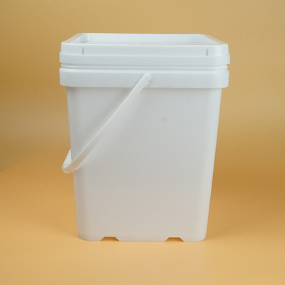 De Materiële Vierkante Plastic Bak van pp met Deksel 1,2 Kg Gewichts
