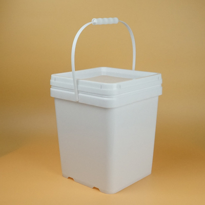 De Materiële Vierkante Plastic Bak van pp met Deksel 1,2 Kg Gewichts