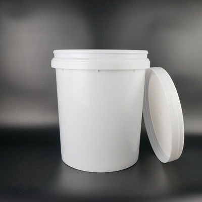 25kg maak Verf Plastic Trommel met Deksel en Handvat waterdicht