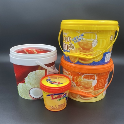De veilige Plastic Emmers van de Voedselrang met Breuk op Deksel voor Opslag en Vervoer