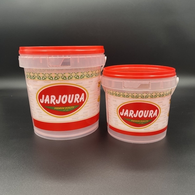 Van de Rangemmers van het koekjes de Kleine Ronde Voedsel Plastic Container met Deksel