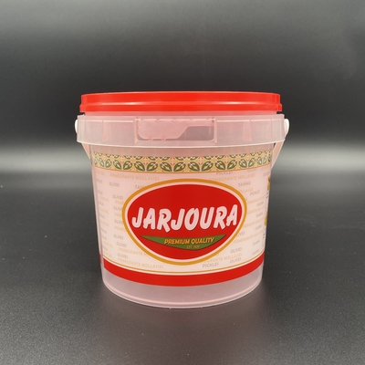Van de Rangemmers van het koekjes de Kleine Ronde Voedsel Plastic Container met Deksel