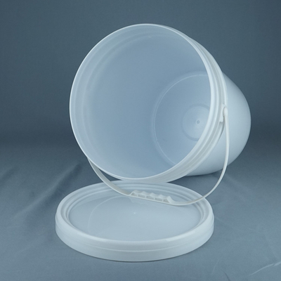 Langdurig IML-printing gegoten ronde plastic emmer met warmteoverdracht