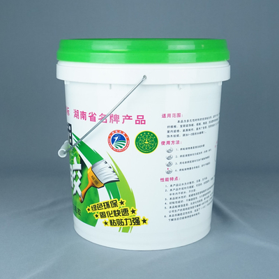 Vijf liter plastic containers met handvat voor milieubescherming