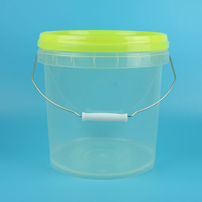 Aangepast Logo Clear Plastic Bucket voor Voedsel