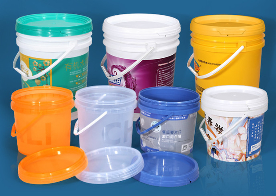 Geweven Zak & PE Zak Plastic Toy Buckets voor Toy Storage