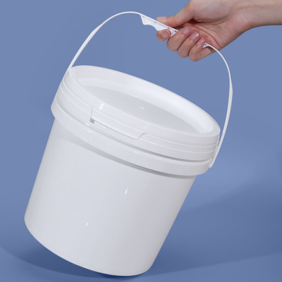 Transparante plastic opslag emmer met een capaciteit van 0.2L-20L