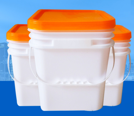 IML of thermische overdracht of schermprinting Vierkante plastische emmer impactbestendig