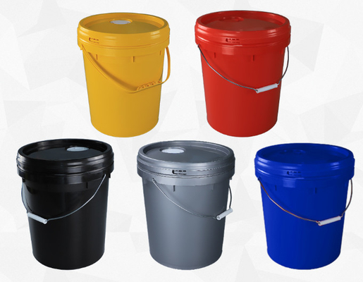 Snap On Lid Plastic Vijf Gallon Emmers UV-bestendige voor industriële toepassingen