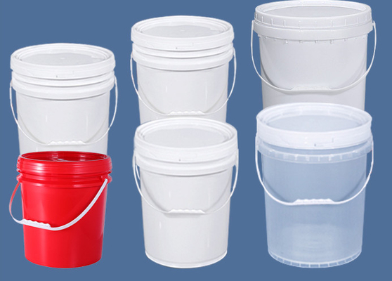 Plastic emmers met handvaten voor ongedierte- en UV-bescherming