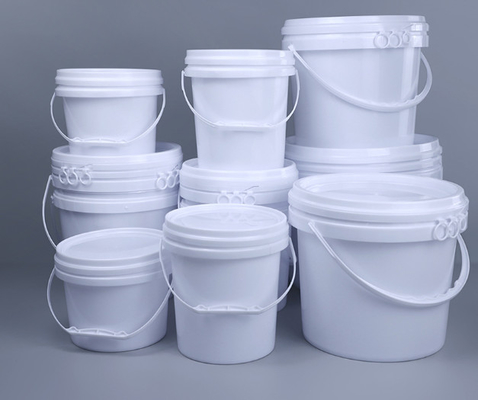 Plastic emmers met handvaten voor ongedierte- en UV-bescherming