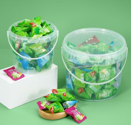 Hoogwaardig PP/HDPE-materiaal, voedselkwaliteit, emmer met handvat