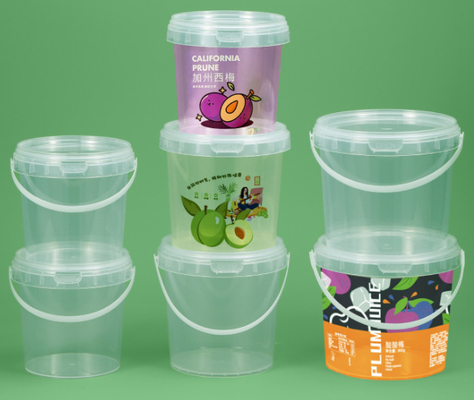 Deksel beschikbaar Plastic Food Bucket voor voedselopslag met aanpasbaar logo