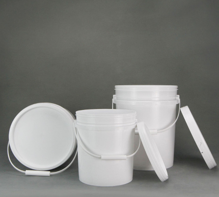 Ronde chemische tank met handvat wit of op maat gemaakte kleur IML/warmteoverdracht/schermdruk