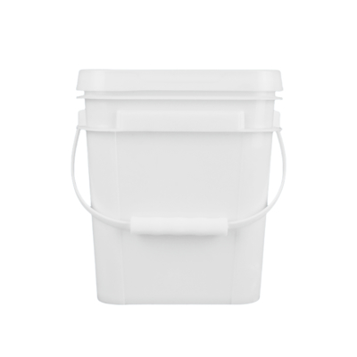 Chemische bestendigheid Ja Slagvastheid Ja Vierkante plastic emmer PP 100% Grondstoffen voor chemische productie