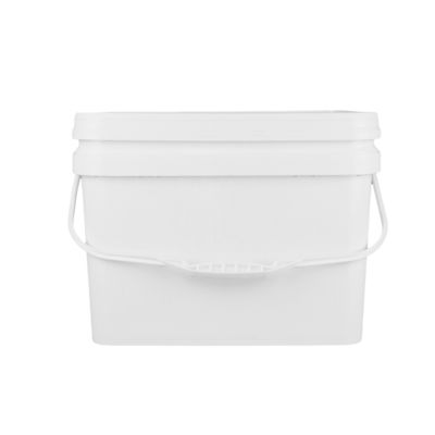 PP 100% Grondstoffen Vierkante Kunststof Emmer met Slagvastheid Wit Of Anders