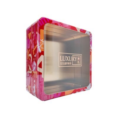 Kleine decoratieve blikken doos Duurzaam en perfect voor uw verpakkingsoplossingen