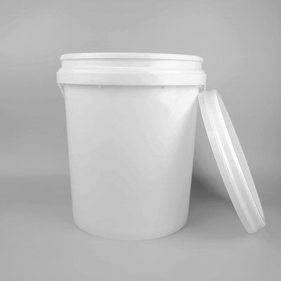 18L pp 5 Gallon Zwarte Plastic Emmer om Duidelijke Voedselrang