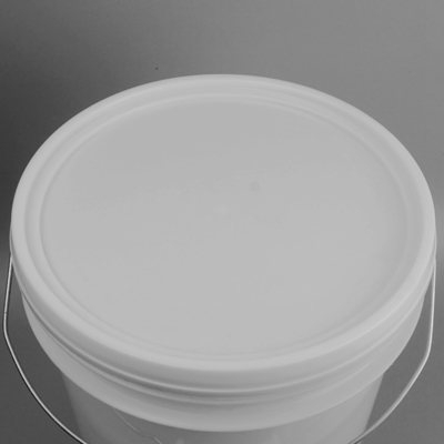14 Emmer van de liter de Witte Plastic Meststof met Kleurendrukfilm