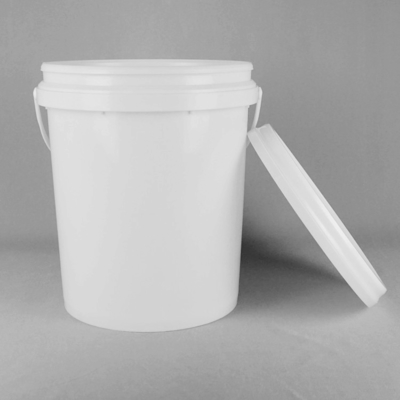 18L pp 5 Gallon Zwarte Plastic Emmer om Duidelijke Voedselrang